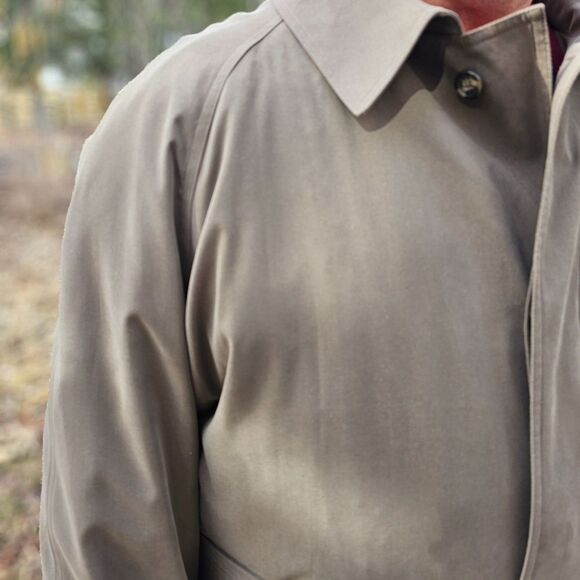 Ralph Lauren Brown Trench Coat for Men with Removable Liner, Pre-owned - Picture 4 of 15